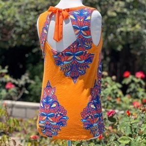 ANTHROPOLOGIE Akemi + Kin Orange Boho Tank in Small
